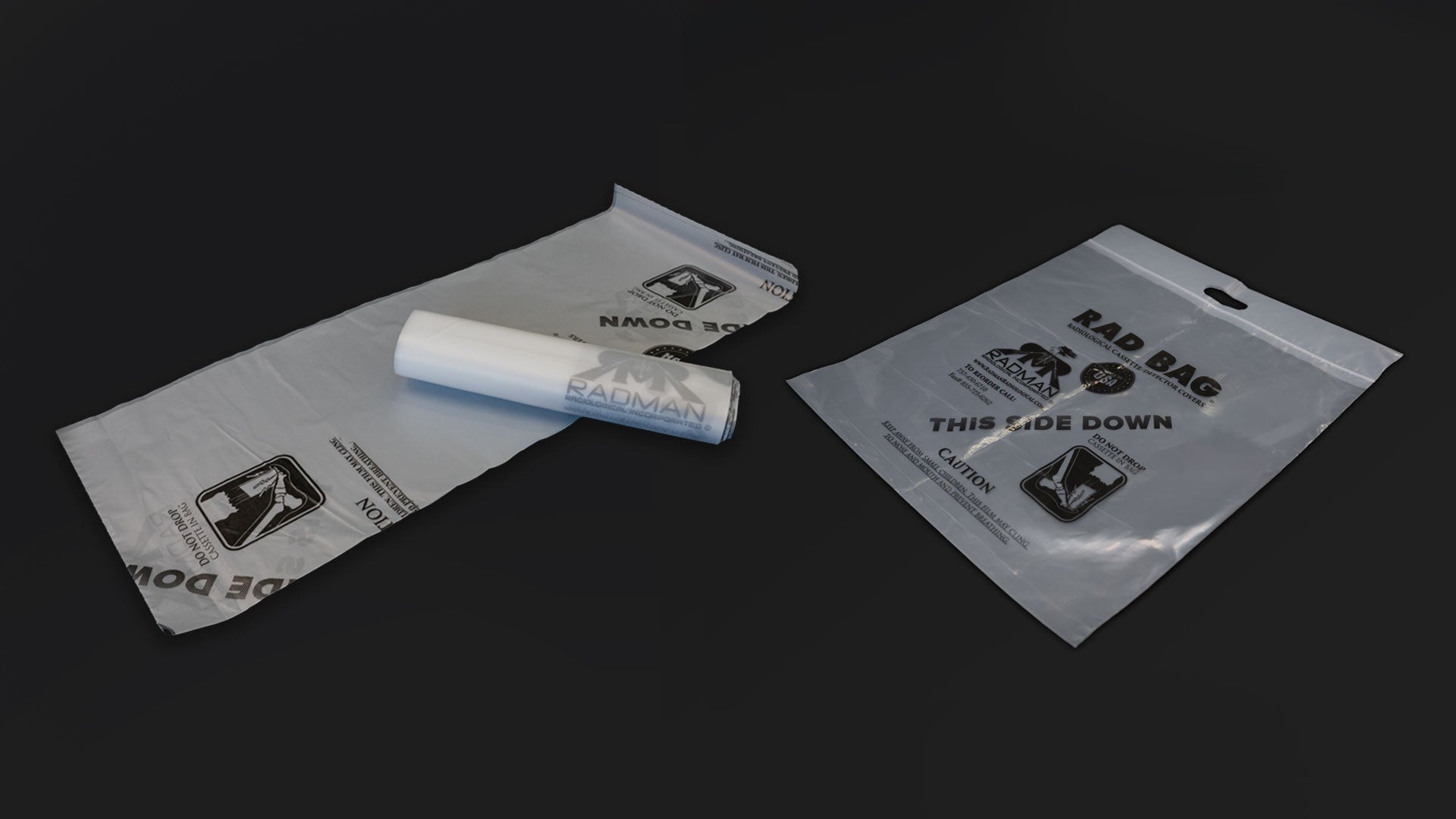 Now Available: Zip Lock and Handheld Rad Bags® from Radman Radiological
