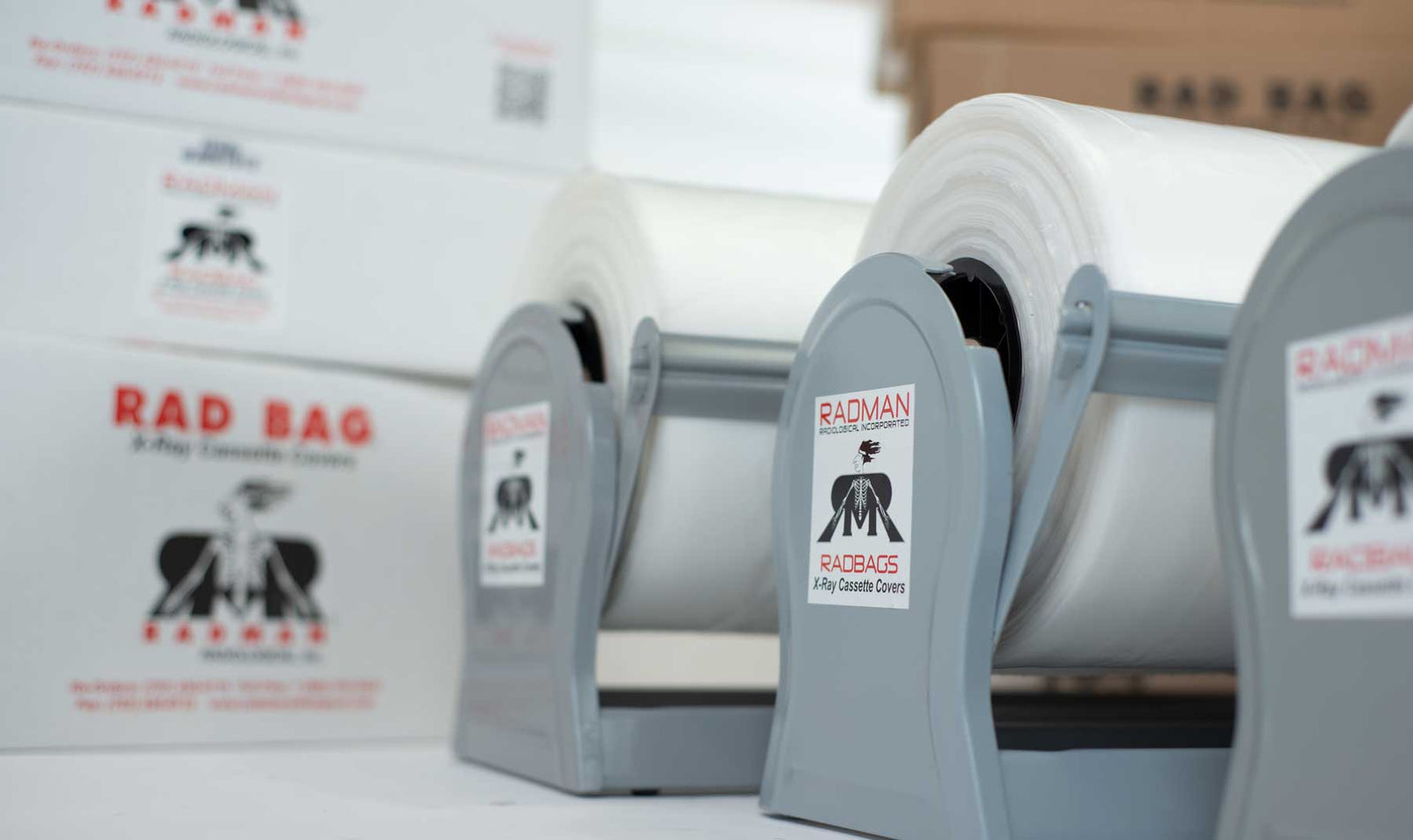 M520 Rad Bag® Mount for X-Ray Cassette Cover 14x17 Rolls